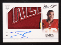 Jordan Reed 2013 Panini National Treasures Rookie Hats Off Signatures Team Logo Player-Worn #14 #6/6 RC at PristineAuction.com