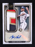 Byron Buxton 2018 Topps Museum Collection Momentous Material Jumbo Patch Autographs Gold #JPABB #1/5 at PristineAuction.com