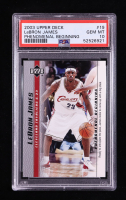 LeBron James 2003-04 Upper Deck Phenomenal Beginning LeBron James #19 RC / Ready to Anticipate (PSA 10) at PristineAuction.com