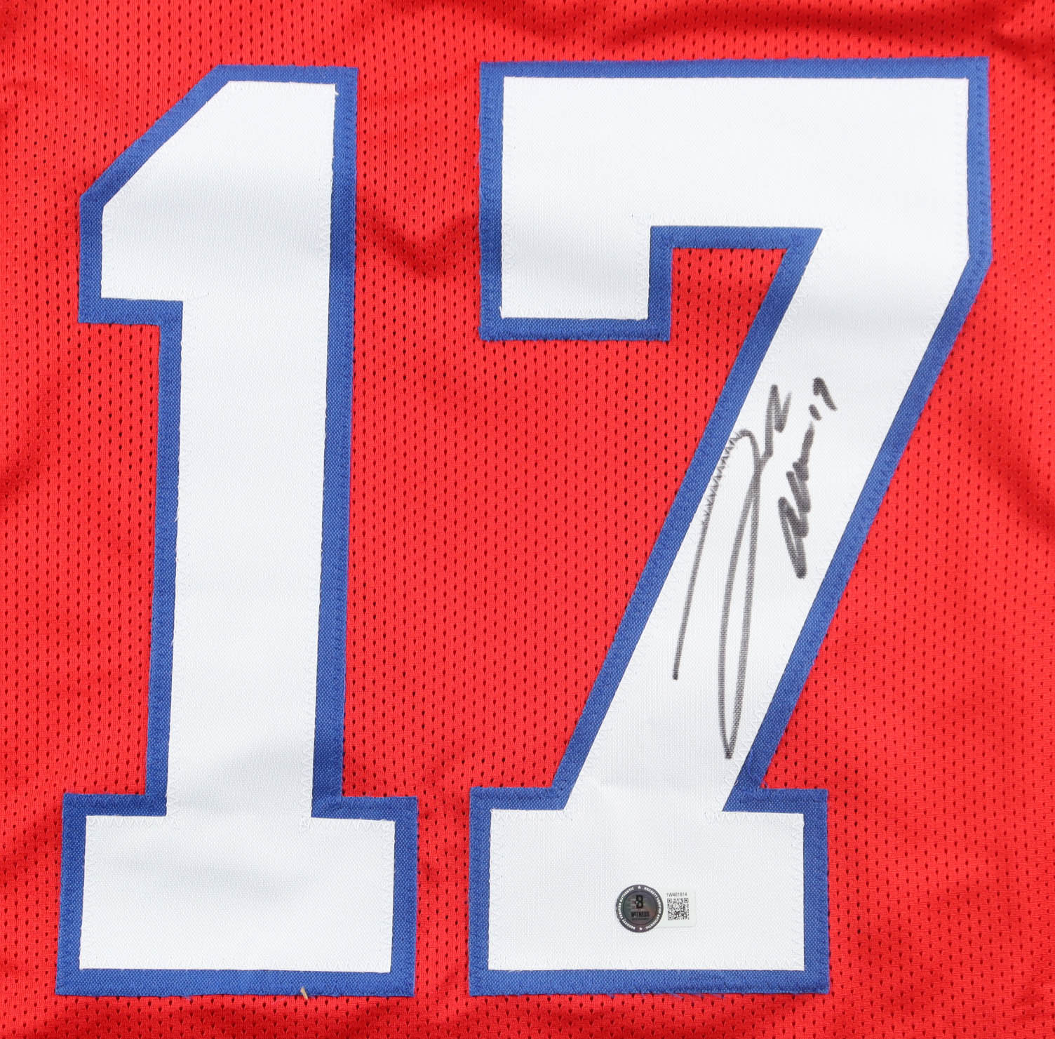 Josh Allen Signed Jersey (Beckett) at PristineAuction.com Josh Allen Signed Jersey (Beckett) at PristineAuction.com