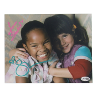 Soleil Moon Frye & Cherie Johnson Signed "Punky Brewster" 8x10 Photo Inscribed "Love" (JSA) at PristineAuction.com