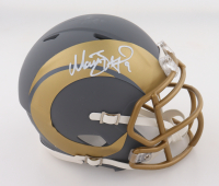 Matthew Stafford Signed Rams Slate Alternate Speed Mini Helmet (Fanatics) at PristineAuction.com