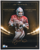 Joe Montana Signed 49ers 16x20 Photo (Fanatics) at PristineAuction.com