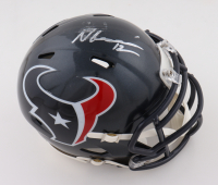 Nico Collins Signed Texans Speed Mini Helmet (Fanatics) at PristineAuction.com