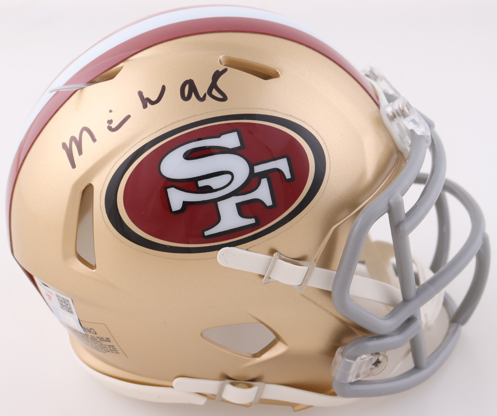 Mykel Williams Signed 49ers Speed Mini Helmet (Fanatics) at PristineAuction.com Mykel Williams Signed 49ers Speed Mini Helmet (Fanatics) at PristineAuction.com