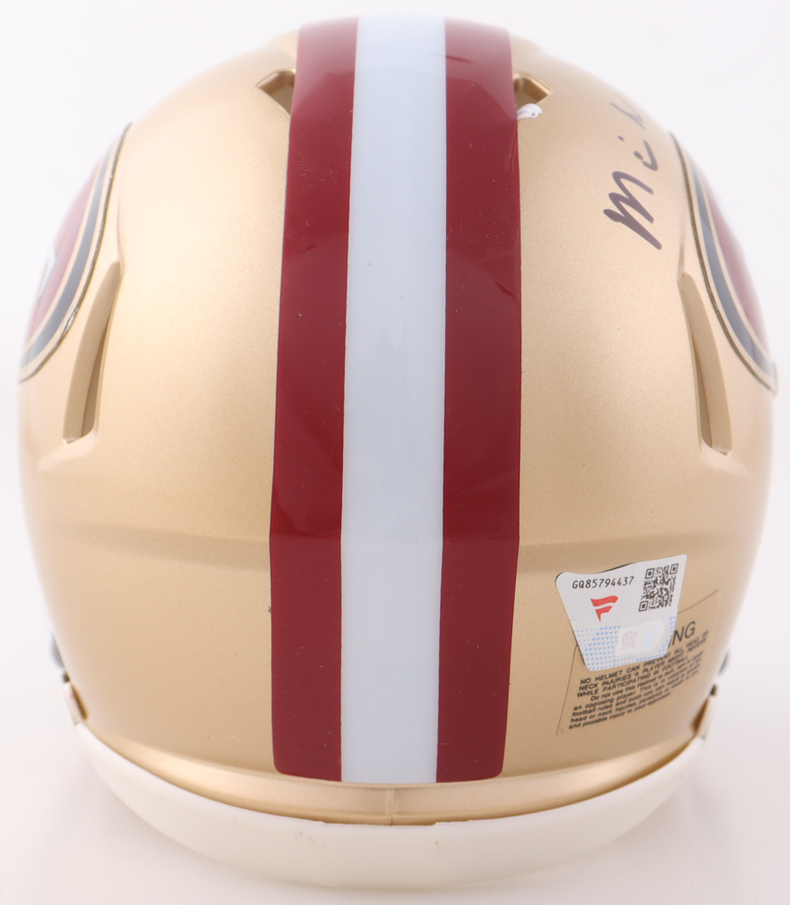 Mykel Williams Signed 49ers Speed Mini Helmet (Fanatics) at PristineAuction.com Mykel Williams Signed 49ers Speed Mini Helmet (Fanatics) at PristineAuction.com