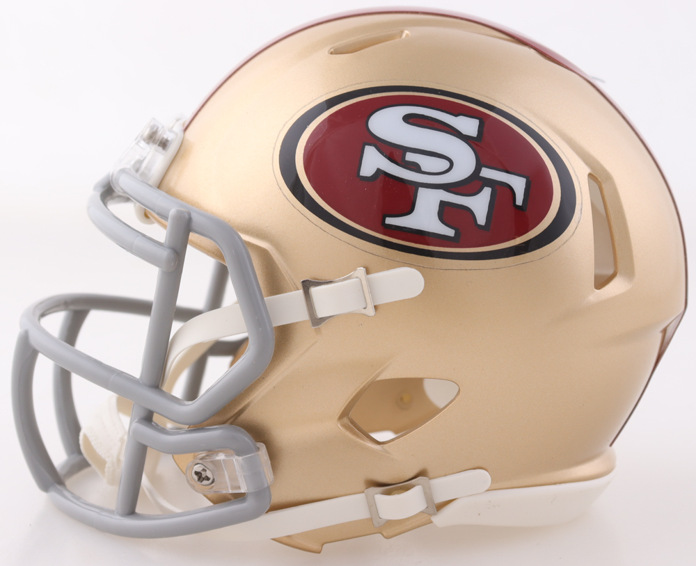 Mykel Williams Signed 49ers Speed Mini Helmet (Fanatics) at PristineAuction.com Mykel Williams Signed 49ers Speed Mini Helmet (Fanatics) at PristineAuction.com
