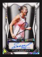 Aryna Sabalenka 2025 Leaf Metal Web Exclusives Autograph White Crystals #MA-AS2 #97/99 at PristineAuction.com