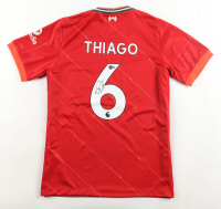 Thiago Alc&acirc;ntara Signed Liverpool FC Nike Authentic Jersey (Beckett) at PristineAuction.com