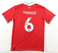 Thiago Alc&acirc;ntara Signed Liverpool FC Nike Authentic Jersey (Beckett) at PristineAuction.com