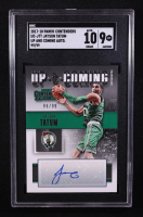 Jayson Tatum 2017-18 Panini Contenders Up And Coming Autographs #UC-JTT RC #99/99 (SGC 9 | Autograph Graded SGC 10) at PristineAuction.com