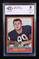 Mike Ditka 1963 Topps #62 (BCCG 9) at PristineAuction.com