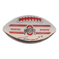 Chris Henry Jr. Signed Ohio State Buckeyes Logo Football (Wilder) at PristineAuction.com