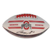 Chris Henry Jr. Signed Ohio State Buckeyes Logo Football (Wilder) at PristineAuction.com