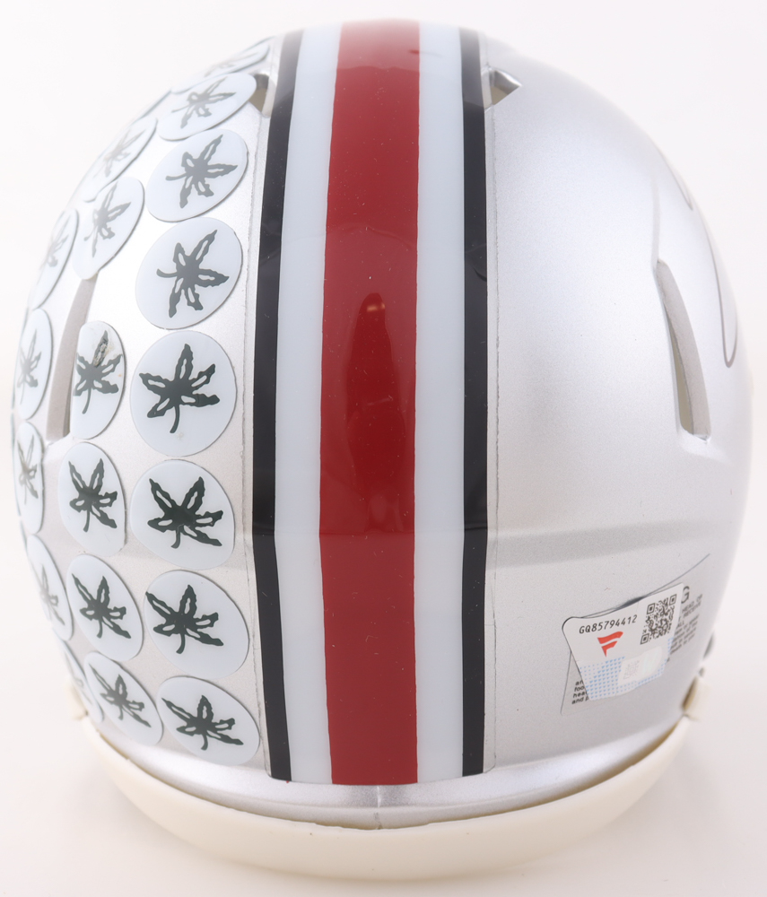 Eddie George Signed Ohio State Buckeyes Speed Mini Helmet Inscribed "Heisman 1995" (Fanatics) at PristineAuction.com Eddie George Signed Ohio State Buckeyes Speed Mini Helmet Inscribed "Heisman 1995" (Fanatics) at PristineAuction.com