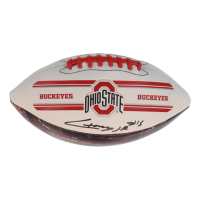 Chris Henry Jr. Signed Ohio State Buckeyes Logo Football (Wilder) at PristineAuction.com