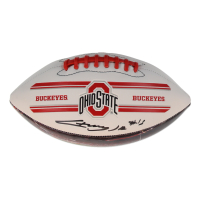 Chris Henry Jr. Signed Ohio State Buckeyes Logo Football (Wilder) at PristineAuction.com