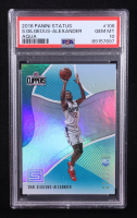 Shai Gilgeous-Alexander 2018-19 Panini Status Aqua #106 RC (PSA 10) at PristineAuction.com