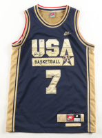 Larry Bird Signed Team USA Nike Authentic Jersey (PSA) at PristineAuction.com