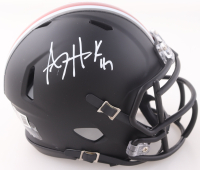 A. J. Hawk Signed Ohio State Buckeyes Speed Mini Helmet (Beckett) at PristineAuction.com