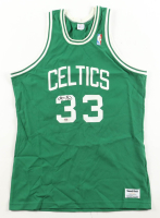 Larry Bird Signed Vintage 1984 Sand-Knit Youth Celtics Jersey (PSA) at PristineAuction.com