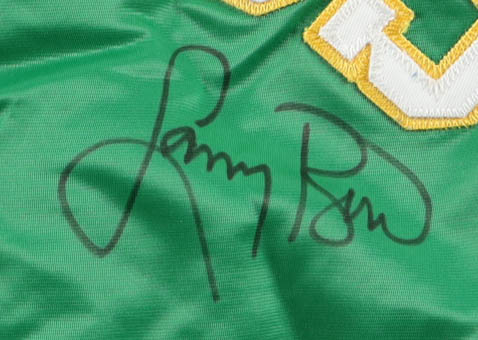 Larry Bird Signed Celtics Warm-Up Jacket (PSA) at PristineAuction.com Larry Bird Signed Celtics Warm-Up Jacket (PSA) at PristineAuction.com