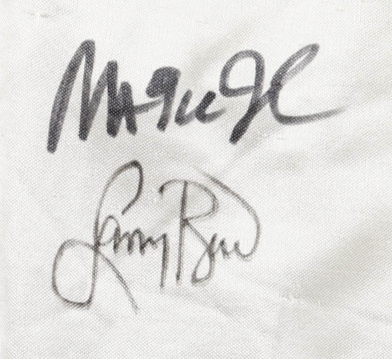 Larry Bird & Magic Johnson Signed 1992 Team USA Authentic Nike Warm Up Pants (PSA & Beckett) at PristineAuction.com Larry Bird & Magic Johnson Signed 1992 Team USA Authentic Nike Warm Up Pants (PSA & Beckett) at PristineAuction.com