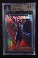 Zion Williamson 2019-20 Panini Donruss Optic All Clear For Takeoff Red #14 RC (BGS 9.5) at PristineAuction.com