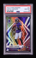 Lamar Jackson 2020 Panini Phoenix Fire Burst #61 (PSA 10) at PristineAuction.com