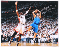 Dirk Nowitzki Signed Mavericks 16x20 Photo (Fanatics) at PristineAuction.com
