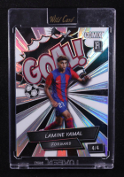 Lamine Yamal 2024 Wild Card Comix Goal! #ACBLG-LY12 RC #4/4 at PristineAuction.com