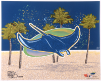 Maz Adams Signed LE Rays 16x20 Art Print (MLB & Fanatics) at PristineAuction.com