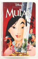 Ming-Na Wen & BD Wong Signed "Mulan" VHS Cover Insert Inscribed "Mulan" (JSA) at PristineAuction.com