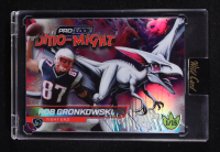 Rob Gronkowski 2025 Wild Card Alumination Dino-Might Pro Look Pterodactyl #DMPPTE3-RG #1/15 at PristineAuction.com