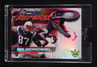 Rob Gronkowski 2025 Wild Card Alumination Dino-Might Pro Look Raptor #DMPRAP3-RG #13/15 at PristineAuction.com