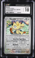Meowth 2023 Pokemon Scarlet & Violet 151 Reverse Holo #052 (CGC 10) at PristineAuction.com