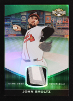 John Smoltz 2011 Topps Triple Threads Unity Relics Emerald #TTUSR50 #18/18 at PristineAuction.com