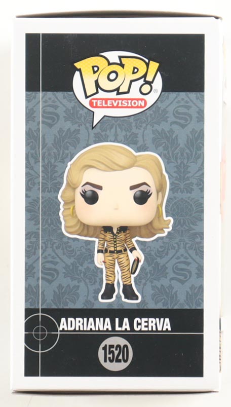 Drea de Matteo Signed "The Sopranos" #1520 Adriana La Cerva Funko Pop! Vinyl Figure (Beckett) at PristineAuction.com Drea de Matteo Signed "The Sopranos" #1520 Adriana La Cerva Funko Pop! Vinyl Figure (Beckett) at PristineAuction.com