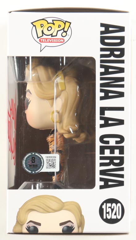 Drea de Matteo Signed "The Sopranos" #1520 Adriana La Cerva Funko Pop! Vinyl Figure (Beckett) at PristineAuction.com Drea de Matteo Signed "The Sopranos" #1520 Adriana La Cerva Funko Pop! Vinyl Figure (Beckett) at PristineAuction.com