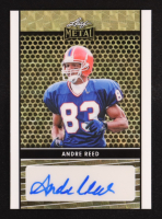 Andre Reed 2024 Leaf Metal Collective Gold Scope #LA-AR1 #1/1 at PristineAuction.com