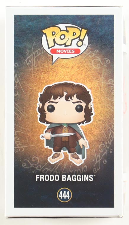 Elijah Wood Signed "The Lord of the Rings" #444 Frodo Baggins Funko Pop! Vinyl Figure (Beckett) at PristineAuction.com Elijah Wood Signed "The Lord of the Rings" #444 Frodo Baggins Funko Pop! Vinyl Figure (Beckett) at PristineAuction.com