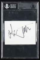 Mick Jagger Signed Cut (BGS) at PristineAuction.com
