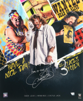 Mankind Signed WWE 20x24 Photo Inscribed "Have a Nice Day!" (Fanatics) at PristineAuction.com