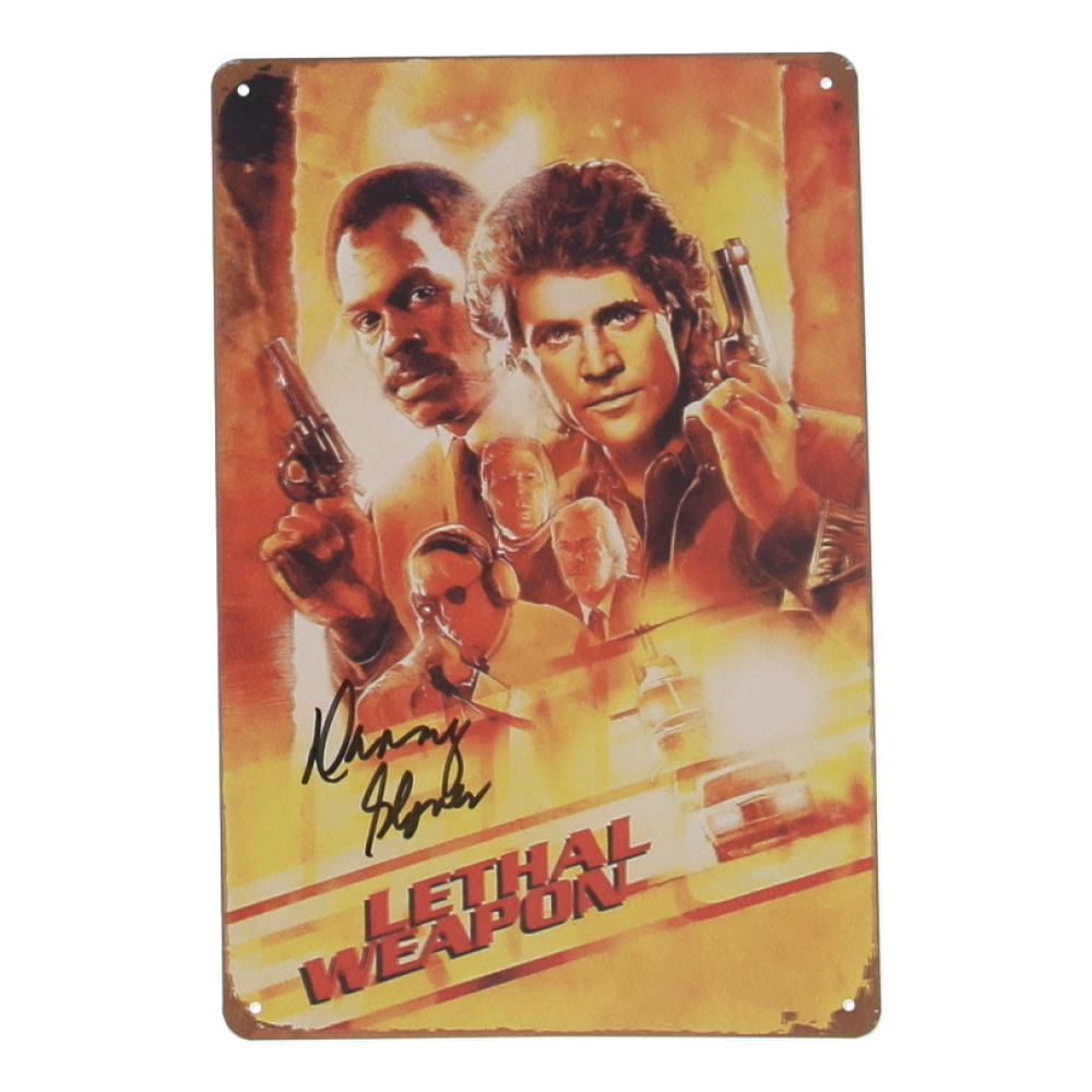 Danny Glover Signed "Lethal Weapon" 8x12 Tin Photo (JSA) at PristineAuction.com