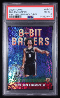 Dylan Harper 2025-26 Topps 8-Bit Ballers Holo Foil #8B32 RC (PSA 8) at PristineAuction.com