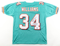 Ricky Williams Signed Jersey Inscribed "Smoking Points & Scoring Points" (Williams) at PristineAuction.com