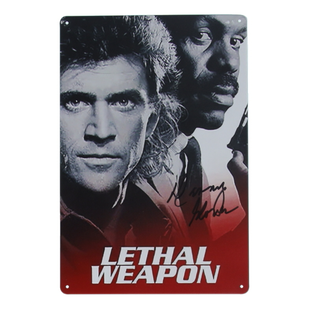 Danny Glover Signed "Lethal Weapon" 8x12 Tin Photo (JSA) at PristineAuction.com
