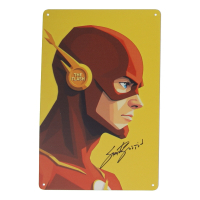 Grant Gustin Signed "The Flash" 8x12 Tin Photo (JSA) at PristineAuction.com