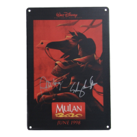 Ming-Na Wen & BD Wong Signed "Mulan" 8x12 Tin Photo (JSA) at PristineAuction.com