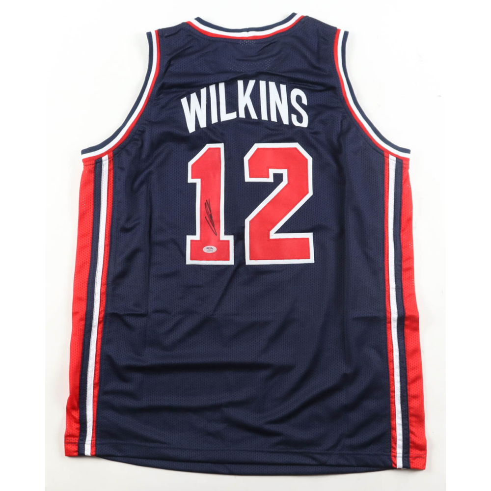 Dominique Wilkins Signed Jersey (PSA) at PristineAuction.com